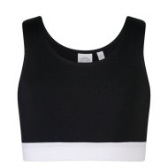 Black with White Band