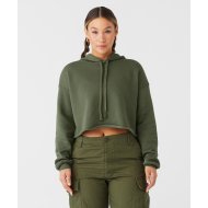 Bella+Canvas Women's Cropped Fleece Hoodie