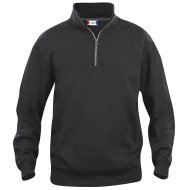 Clique Half Zip Sweatshirt - Black