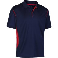 785 Premium Polo - Navy/Red