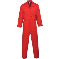 Portwest Liverpool Zip Coverall (C813) - Red