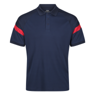 931 Kinetic Team Polo - Navy/Red