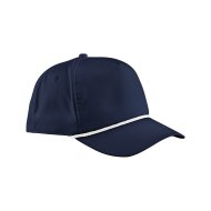 Beechfield Rope Detail Golf Cap - Navy/White