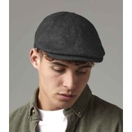 Beechfield Melton Wool Ivy Cap - Charcoal Marl
