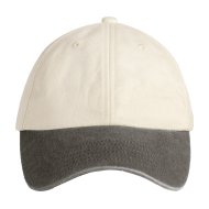Beechfield Contrast Peal Low Profile Vintage Cap - Natural/Brown