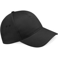 Beechfield Ultimate 5 Panel Cap - Black
