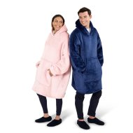 Brand Lab Oversized Hooded Blanket - Model