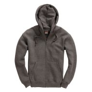 Cottonridge Premium Zip Hoodie - Charcoal