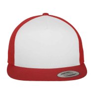 Flexfit Contrast Trucker Cap - Red/​White
