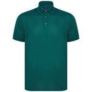 Henbury Recycled Polyester Polo Shirt - Bottle Green