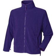 Henbury Microfleece Jacket - Purple