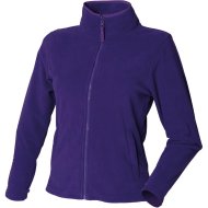 Henbury Women&#039;s Microfleece Jacket - Purple