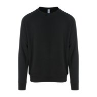 Just Hoods by AWD Graduate Heavyweight Sweatshirt - Jet Black