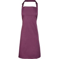 Premier Colours Bib Apron - Aubergine