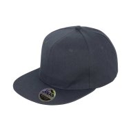 Result Bronx Original Flat Peak Snapback Cap - Black