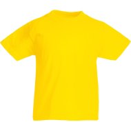 Fruit Of The Loom Kids Original T-Shirt - Yellow