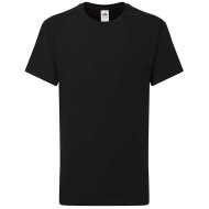 Fruit Of The Loom Kids Iconic 195 Premium T-Shirt - Black
